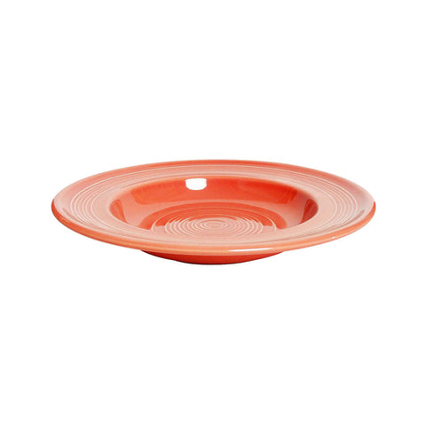 Tuxton China CND-120 Concentrix Cinnebar Round Pasta Bowl, 24-1/2 oz.