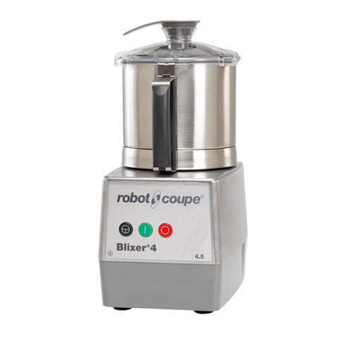 BLIXER 4 Robot Coupe Single Speed Food Processor w/ 4.5 Qt. Stainless Steel Bowl