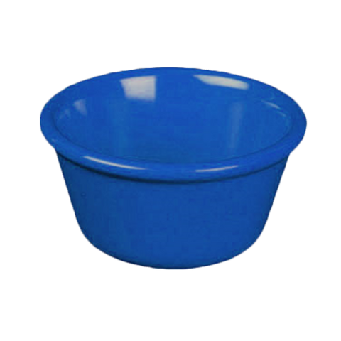 ML535CB1 Thunder Group 1-3/4 Oz. Cobalt Blue Smooth Melamine Ramekin-Thunder Group