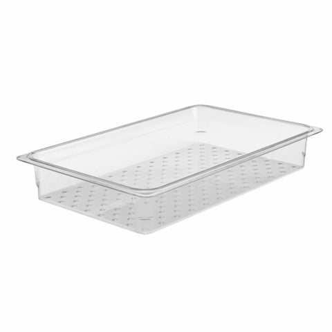 13CLRCW135 Cambro 12-3/4" x 20-7/8" x 3" Deep Camwear Colander