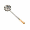 32904 Town 17-1/2" Medium Perforated Ladle w/ Wood Handle-TOWN