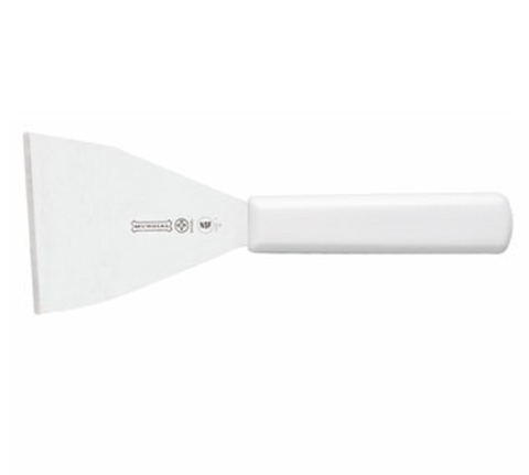 Mundial W5692-3 3-Inch White Handled Professional Griddle Scraper