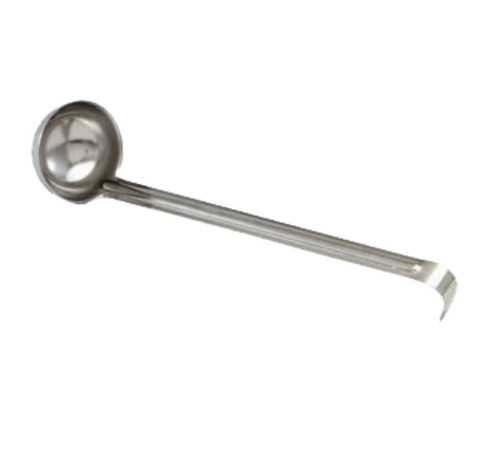 Vollrath 46814 4 oz. One-Piece Economy Stainless Steel Ladle