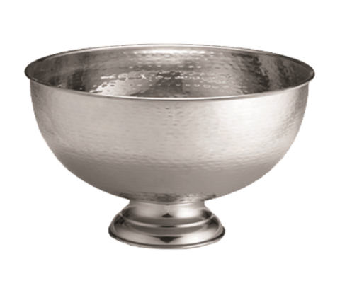 Tablecraft Products RPB1513 - 14 Qt. Round Stainless Steel Punch Bowl