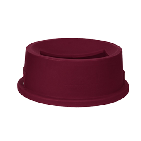 CFS Brands KA4400 KatchAll Magnetic Flatware Retriever Trash Can Lid, Burgundy