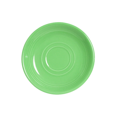 Tuxton China CTE-060 6" Round Concentrix Saucer - Ceramic, Cilantro