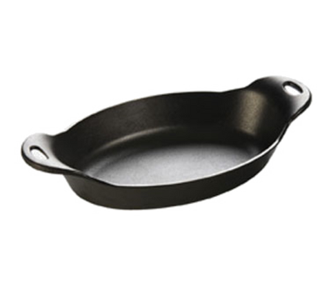 HOSD Lodge 36 Oz. Pre-Seasoned Heat-Treated Cast Iron Oval Mini Server