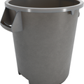 84101023 Carlisle Trash Can, 10 Gallon, Round, Gray-CFS Brands