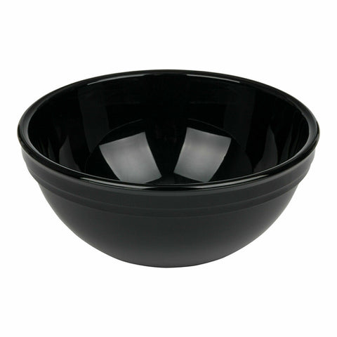 Cambro 50CW110 Camwear 15.3 oz. Black Polycarbonate Nappie Bowl