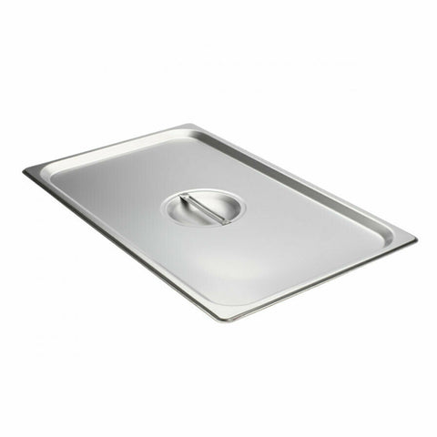 Libertyware 5000 Full Size Flat Solid Stainless Steel Steam Table Pan Cover