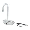 EC-3105 T&S Brass Wall Mounted ChekPoint Electronic Hands Free Faucet w/ 4" Centers & 11" Spout-T&S Brass