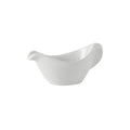BWZ-0259 Tuxton DuraTux 2.5 Oz. White China Gravy Boat-Tuxton China