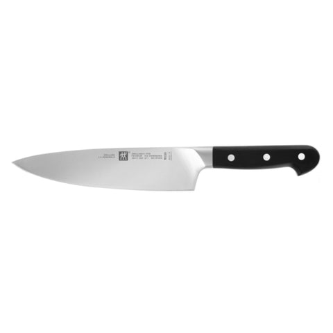 ZWILLING 1002829 Pro 8-Inch Traditional Chef's Knife with Black Polymer Handle