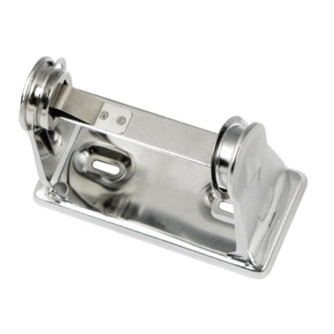 Winco TTH-1 Single Roll Chrome-Plated Toilet Tissue Holder