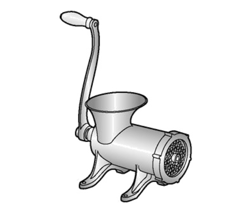Alfa International 22 HFG #22 Manual Hand Food Grinder (Screw-Down Mount)