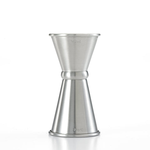 Mercer Culinary Barfly M37000 Japanese Style Jigger, 1/2 oz x 3/4 oz, Stainless Steel