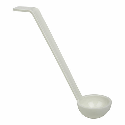 Cambro LD85148 Camwear 0.75 oz. White Polycarbonate Salad Dressing Ladle