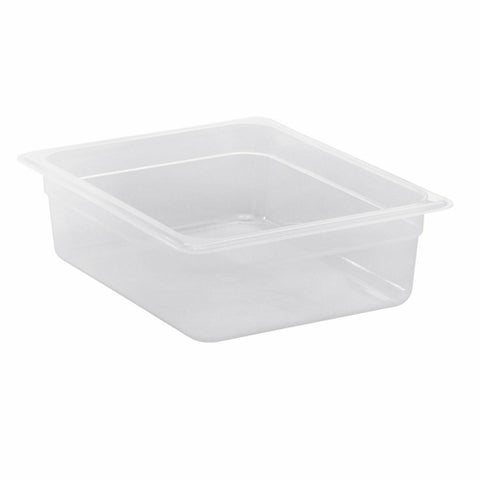 Cambro 24PP190 1/2 Size Translucent Polypropylene Food Pan, 4" Deep