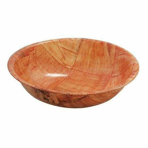 TableCraft Products 208 - 8" Woven Wood Salad Bowl
