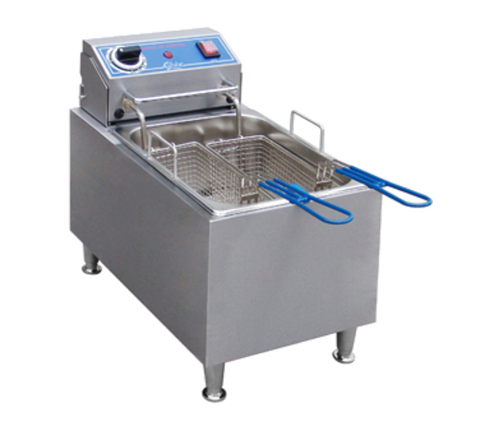 Globe PF16E Countertop Electric Fryer, 16 lb Oil Capacity