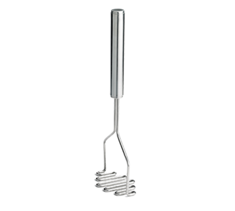 TableCraft Products 7412 - 13-1/2" Stainless Steel Potato Masher with Diamond Face