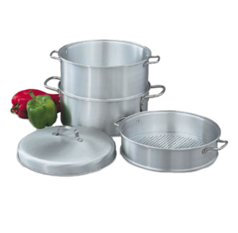 68125 Vollrath 5 Qt. 3-Tier Vegetable Steamer Set