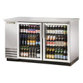 TBB-2G-S-LD True Two-Section, Back Bar Cooler - Each-True MFG Co.