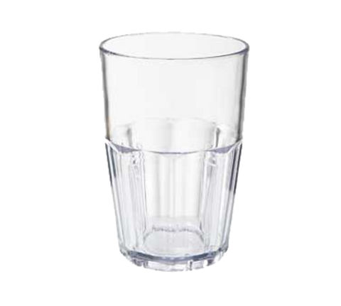 9914-1-CL GET 14 Oz. Clear Bahama Double Rock Tumbler-GET ENTERPRISES