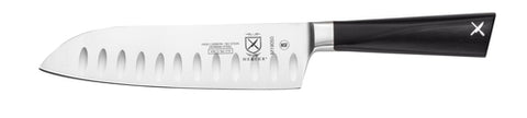Mercer Culinary M19050 ZüM 7 Inch Forged Santoku Knife with Granton Edge