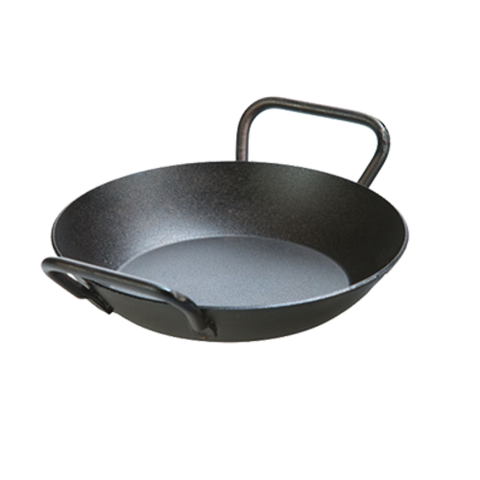 Lodge Manufacturing CRS8DLH 8" Seasoned Carbon Steel Dual Handle Pan