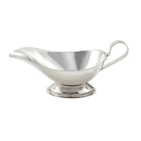 Winco GBS-8 Stainless Steel Gravy Boat, 8 oz