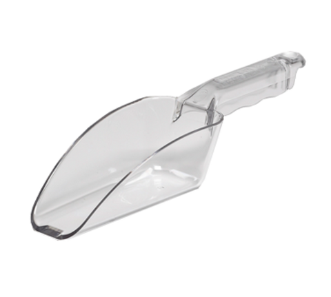 Cambro SCP12CW135 Camwear 12 oz. Clear Polycarbonate Ice Scoop