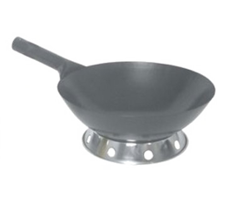Town 34700 14" Mandarin Wok - 18-Gauge Carbon Steel with Welded Handle