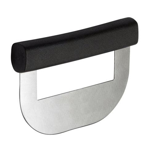 Winco KCC-1 Single Blade Chopping Knife with Black Polypropylene Handle
