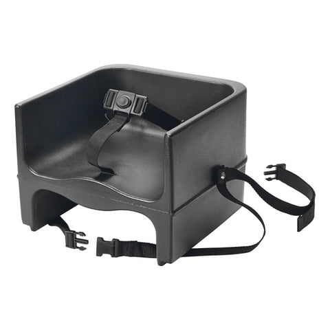 CHB-1PK Winco Black Double Sided Booster Seat w/ Non-Skid Surface-WINCO