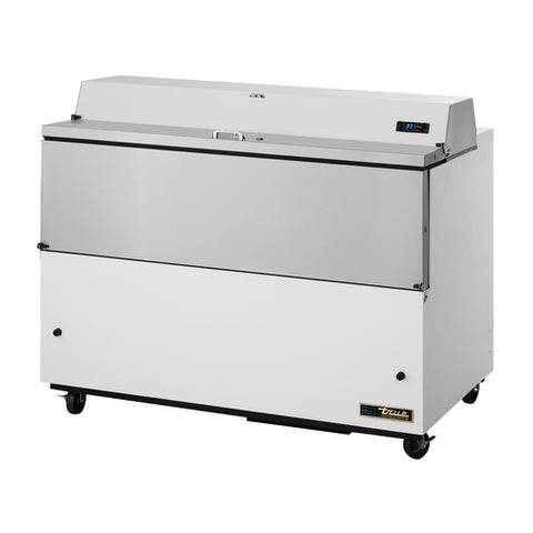 True Mfg. TMC-58-HC Mobile Milk Cooler with Top and Side Access, 16-Crate Capacity, 115V