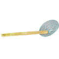42606 Town 6" Stainless Steel Coarse Mesh Skimmer w/ Bamboo Handle-TOWN