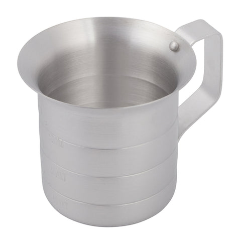 Winco AM-05 1/2 Qt Aluminum Measuring Cup