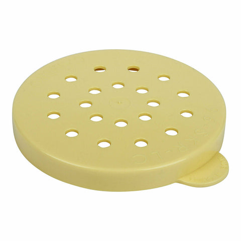 Cambro 96SKRLC405 Yellow Cheese Lid for 10 oz Camwear Shakers