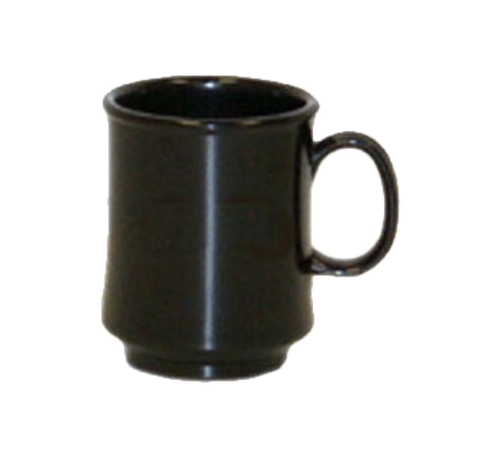 TM-1308-BK GET 8 oz. Black Elegance Mug - Each-GET ENTERPRISES