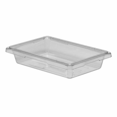 Cambro 12183CW135 Camwear 18" x 12" x 3-1/2" Clear Polycarbonate Food Storage Box