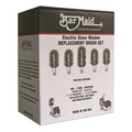 BRS-1720SL Winco 6" & 6-3/4" Glass Washer Replacement Slotted Brush - Set-WINCO