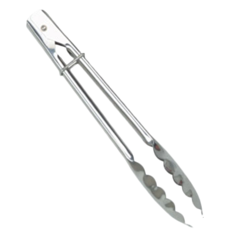 Thunder Group SLTHUT010 10" Stainless Steel Utility Tongs