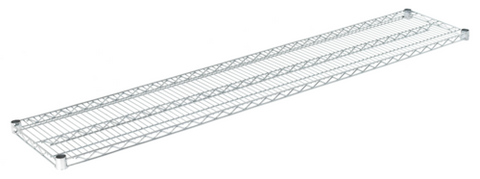WS1472C Wire Shelf 14"W x 72"L Chrome