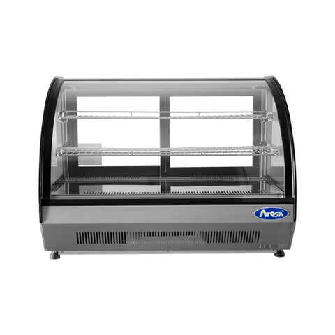 CRDC-46 — Countertop Refrigerated Curved Display Case (4.6 cu ft)