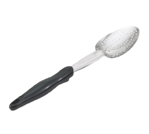 Vollrath 64132 14-Inch Heavy-Duty Stainless Steel Perforated Basting Spoon with Ergo Grip Handle