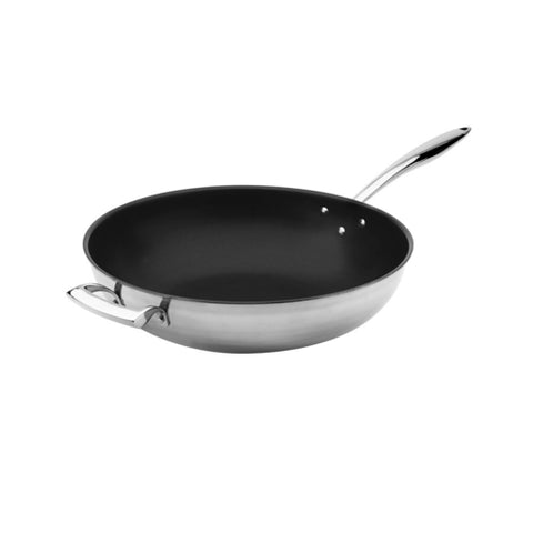 5724102 Browne USA Foodservice Thermalloy® Wok, 5 qt., 12"x 3-3/5"-Browne USA Foodservice