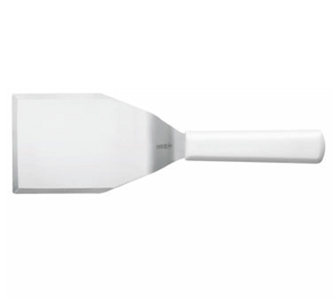 W5687 Mundial 5" x 4" White Steak & Burger Turner