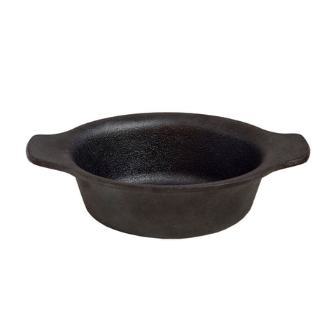 Browne USA Foodservice 573761 Thermalloy Mini Modern Oval Cast Iron Casserole, 12.5 oz