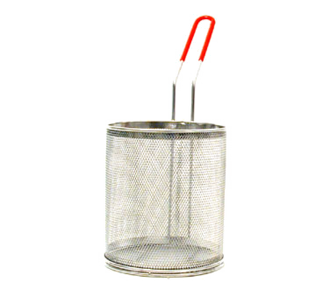 42930 Town 6-1/2" x 7" Stainless Steel Blanching Basket w/ Coated Handle-TOWN